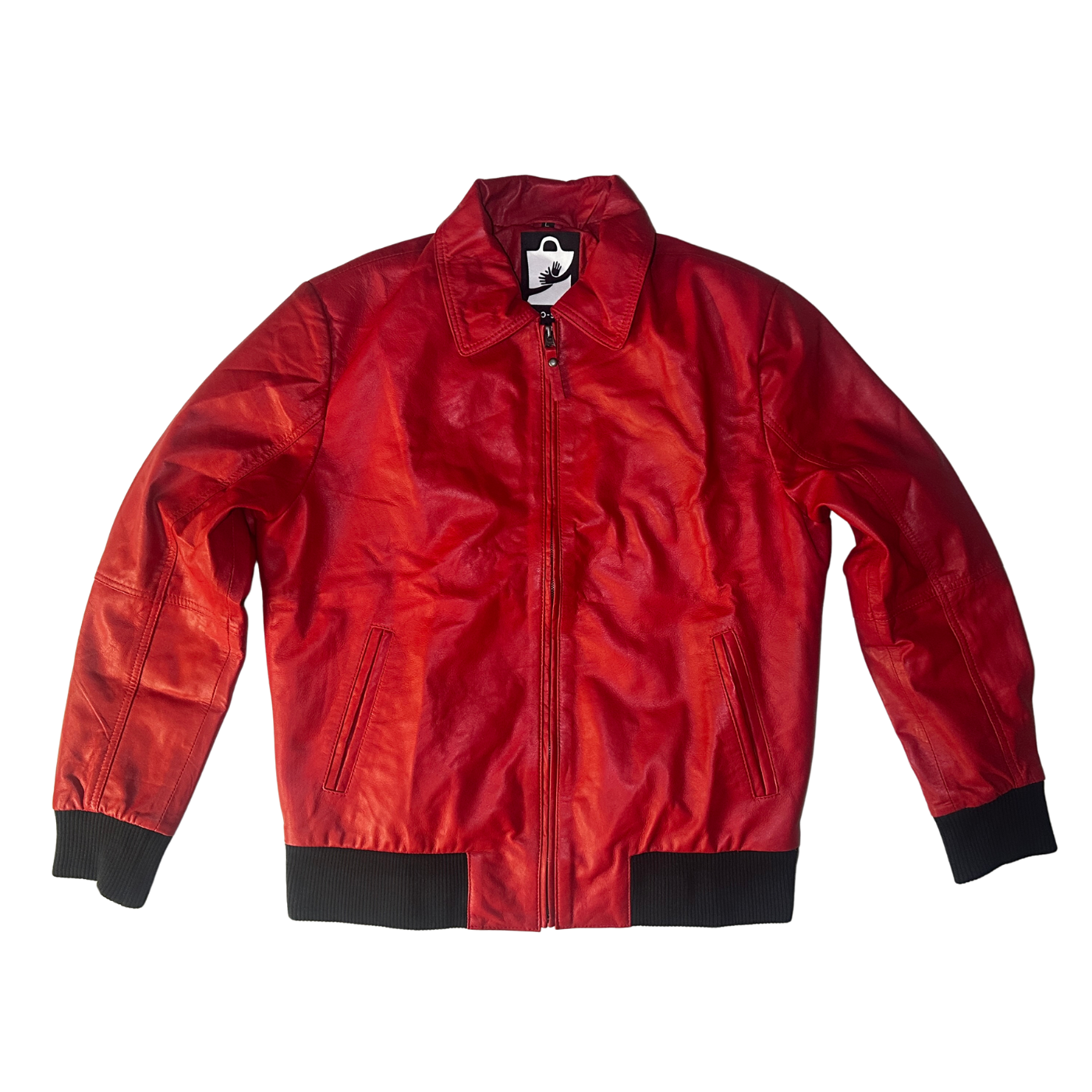 Lederjacke Albania // rot – Bild 6