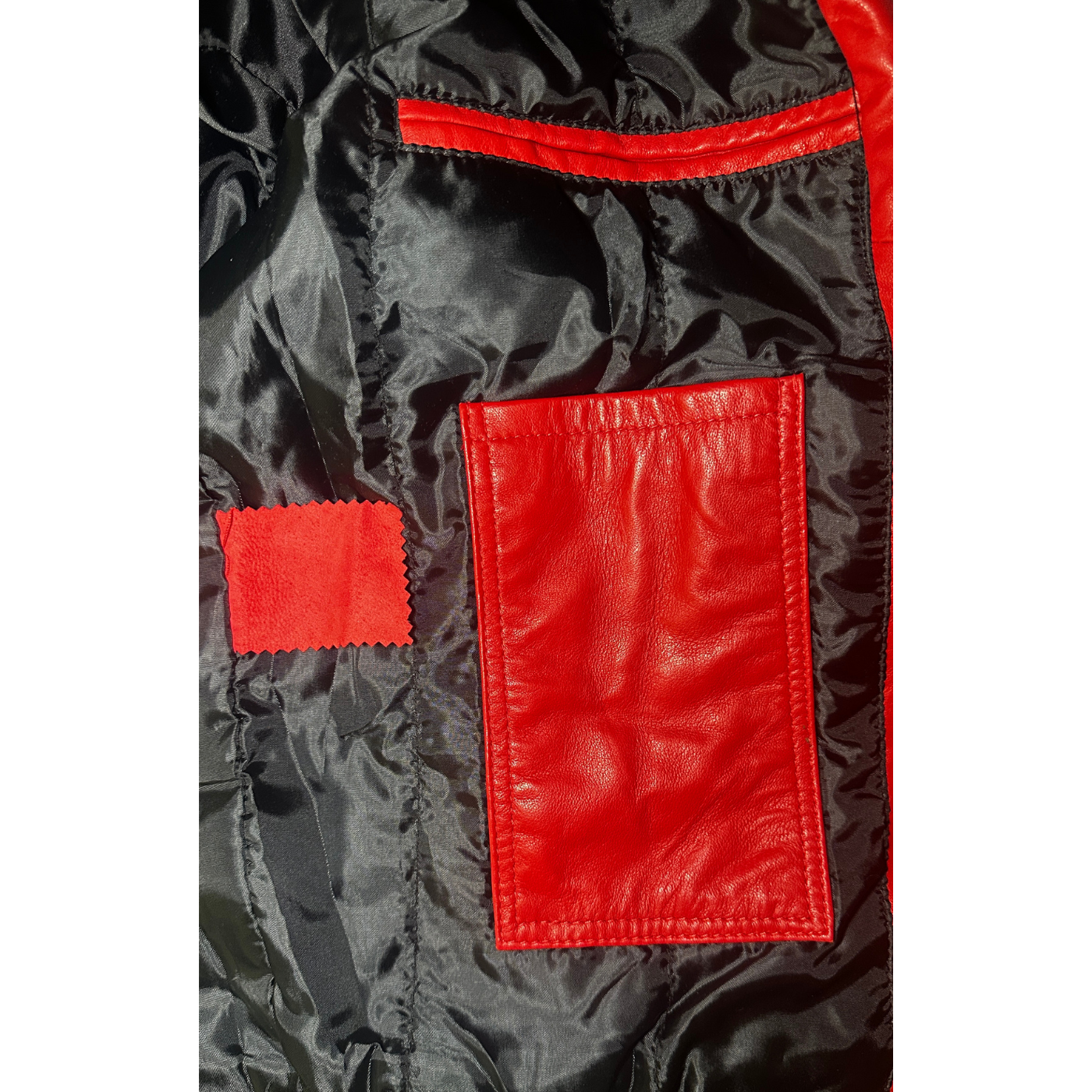 Lederjacke Albania // rot – Bild 5