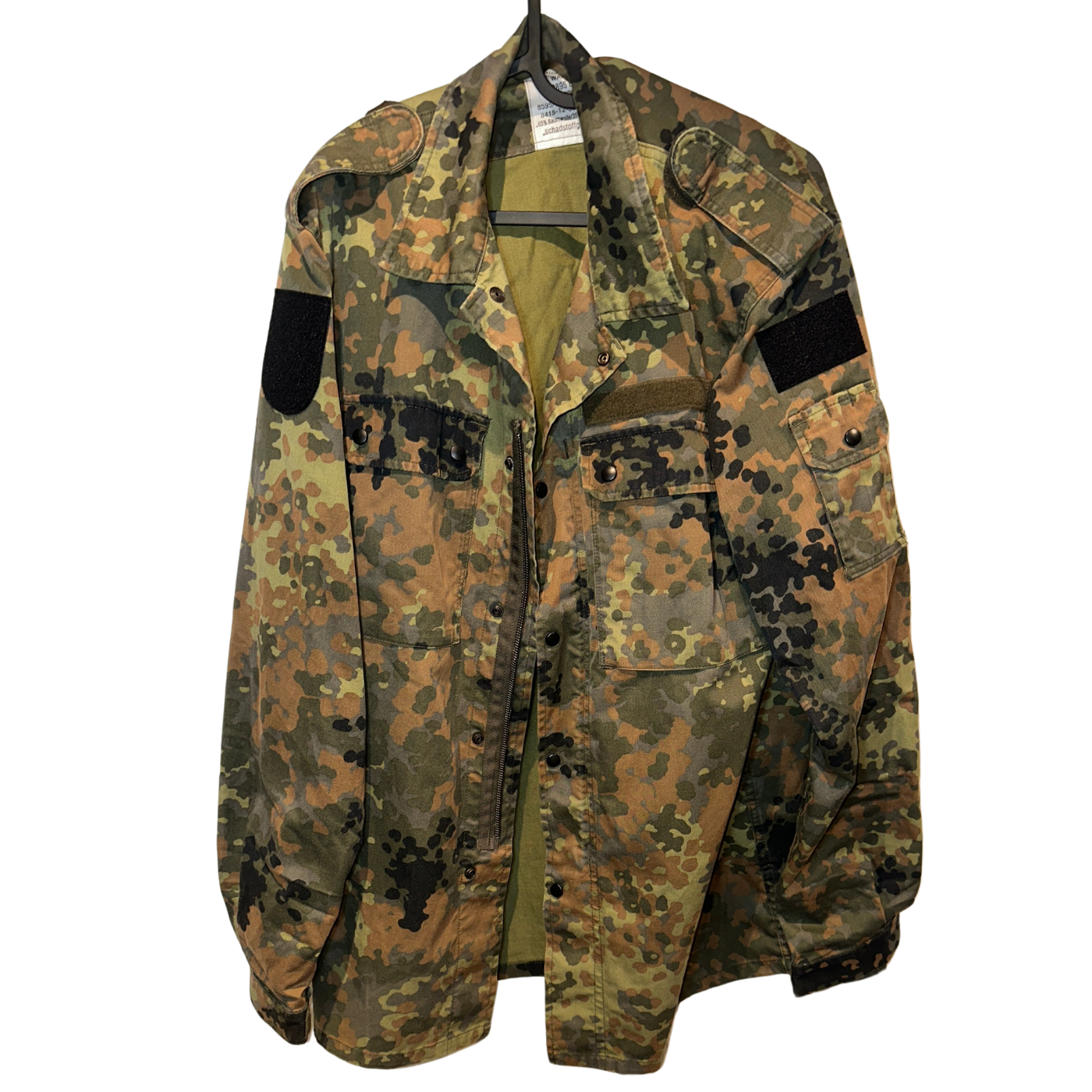 Militär Jacke // flecktarn