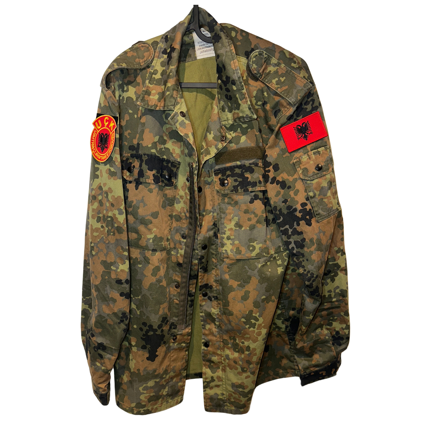 Militär Jacke // flecktarn – Bild 2