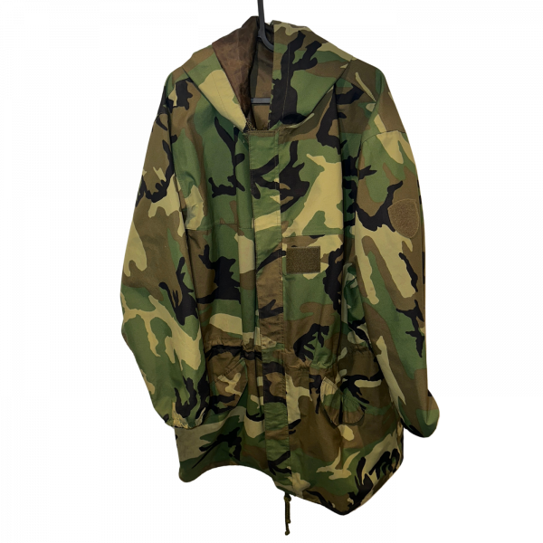 Militär Mantel // woodland