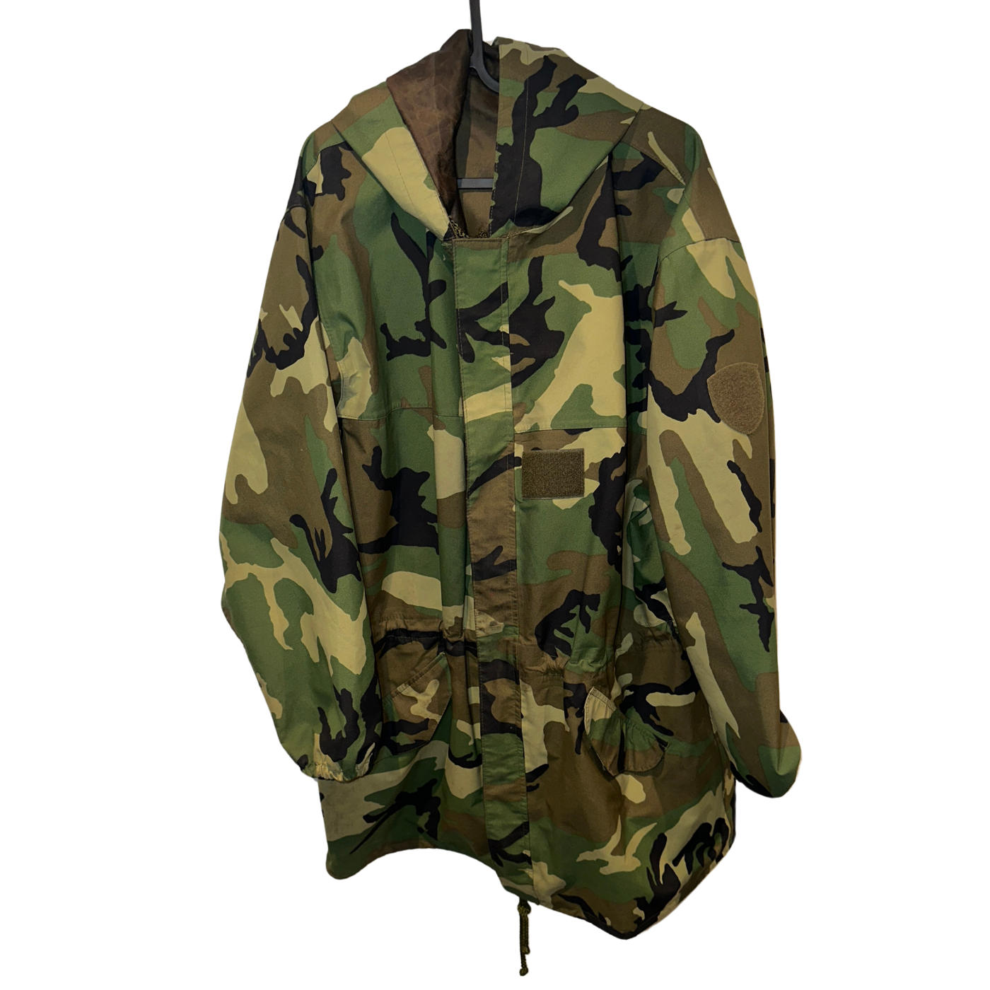 Militär Mantel // woodland