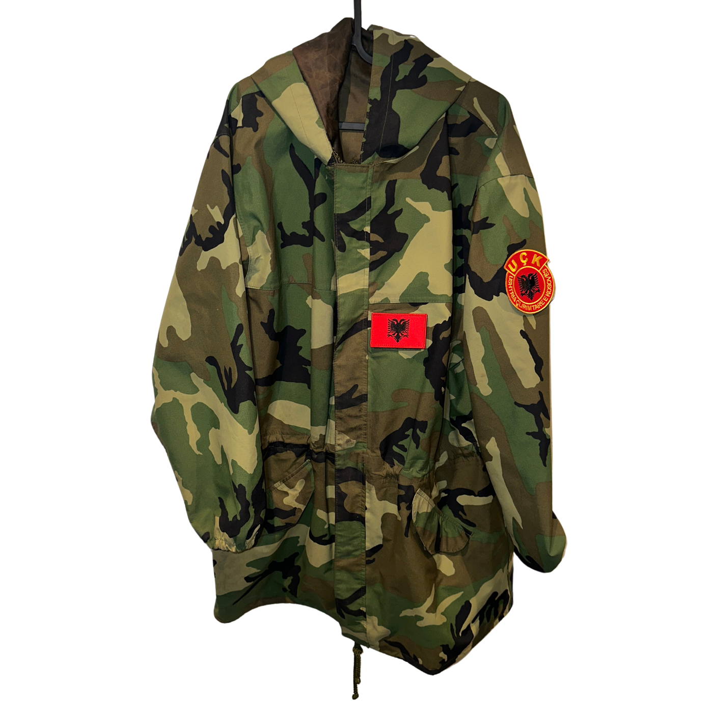 Militär Mantel // woodland – Bild 2