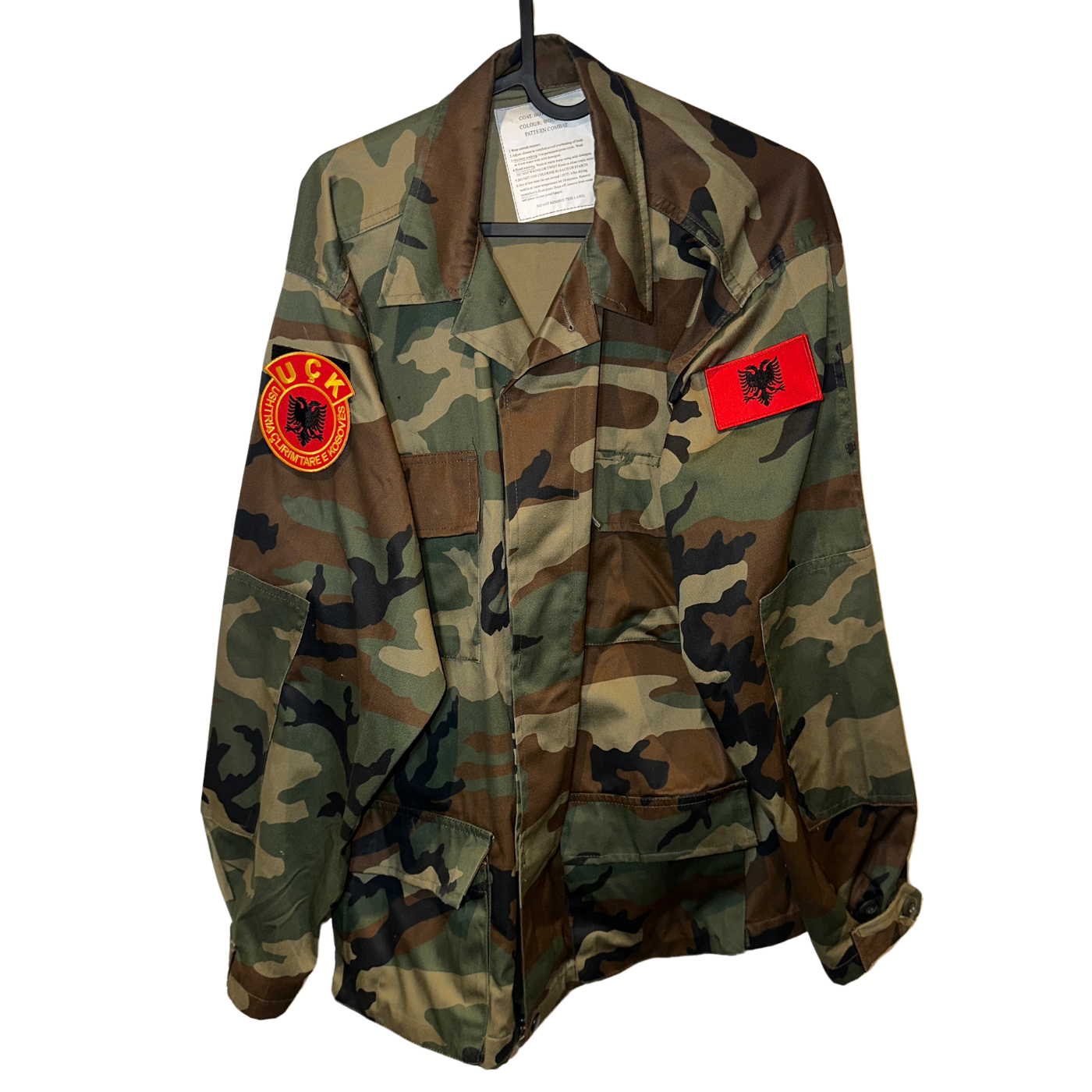 Militär Jacke // woodland – Bild 2
