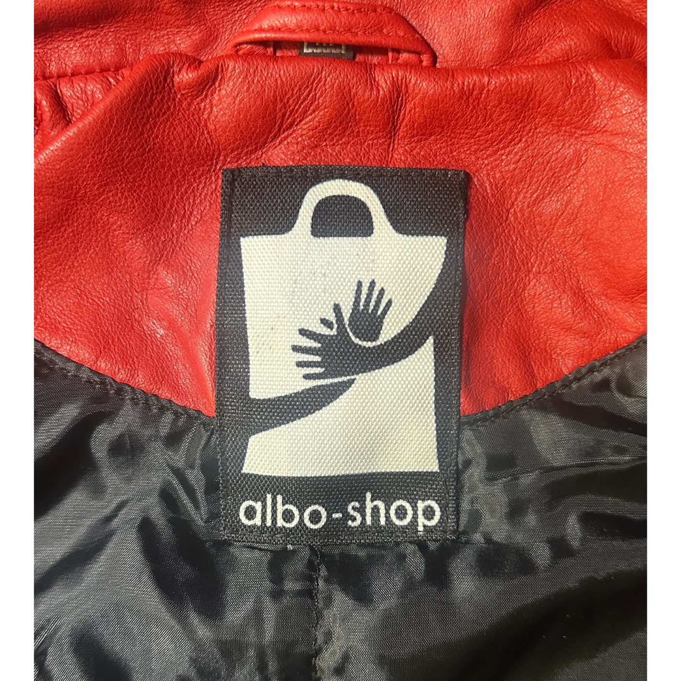 Lederjacke Albania // rot – Bild 4