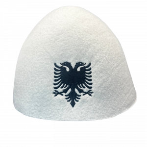 Mütze Plis Shqiponja // bestickt schwarz