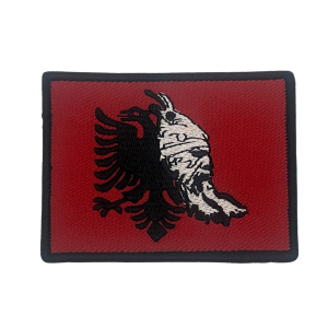 Patch Skenderbeu-Shqiponja // rot