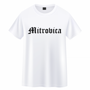 T-Shirt "02 MITROVICA" // weiß