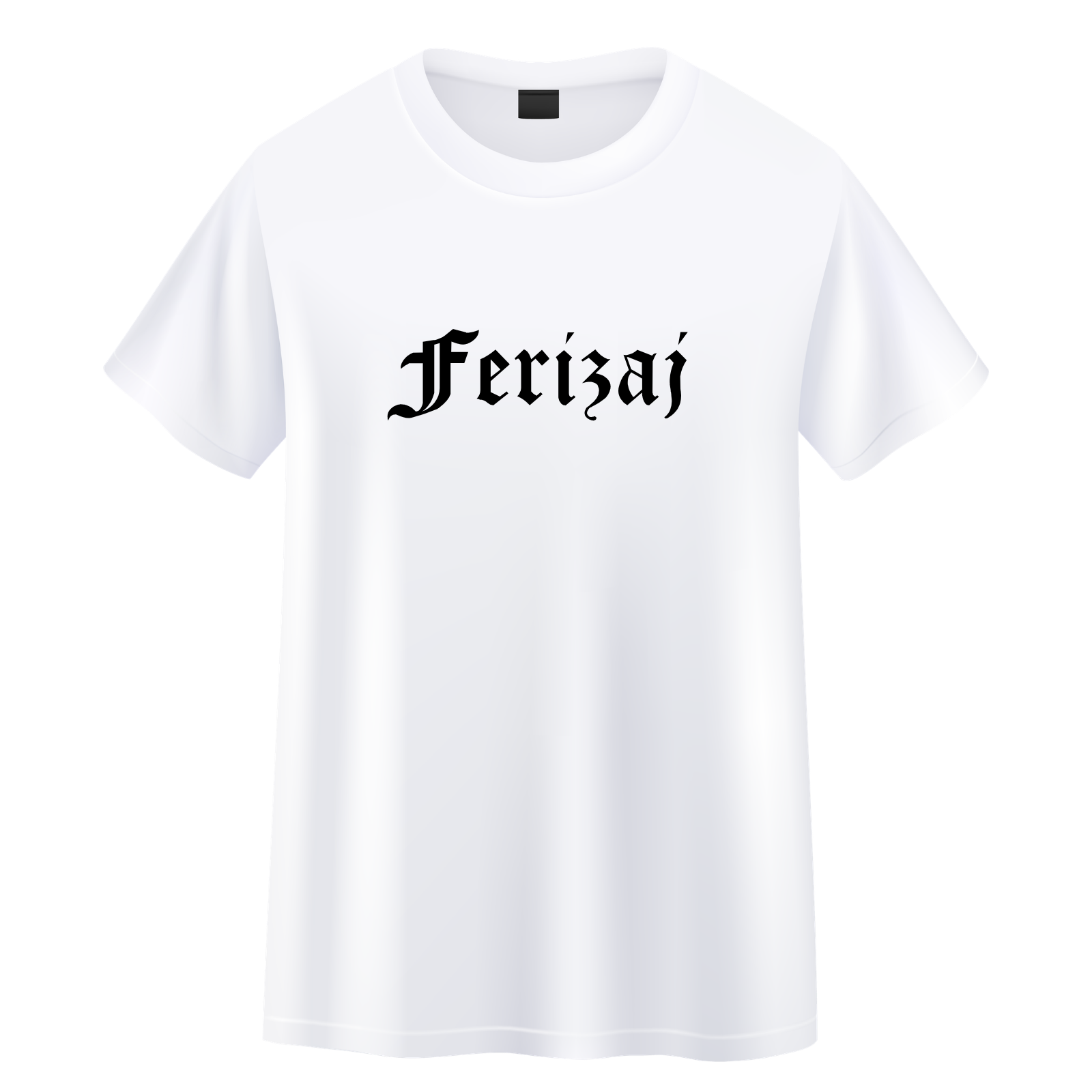 T-Shirt "05 FERIZAJ" // weiß